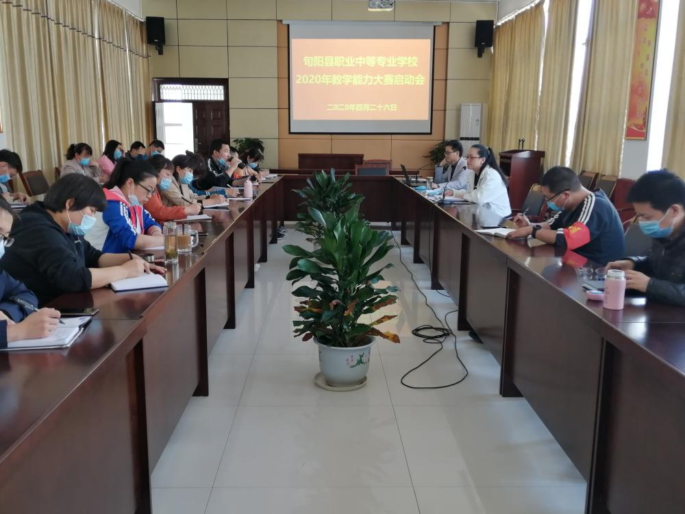 我校召开2020年教学能力大赛启动会