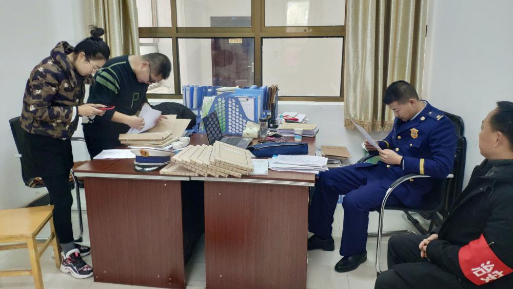 旬阳县公安消防大队来我校检查指导工作
