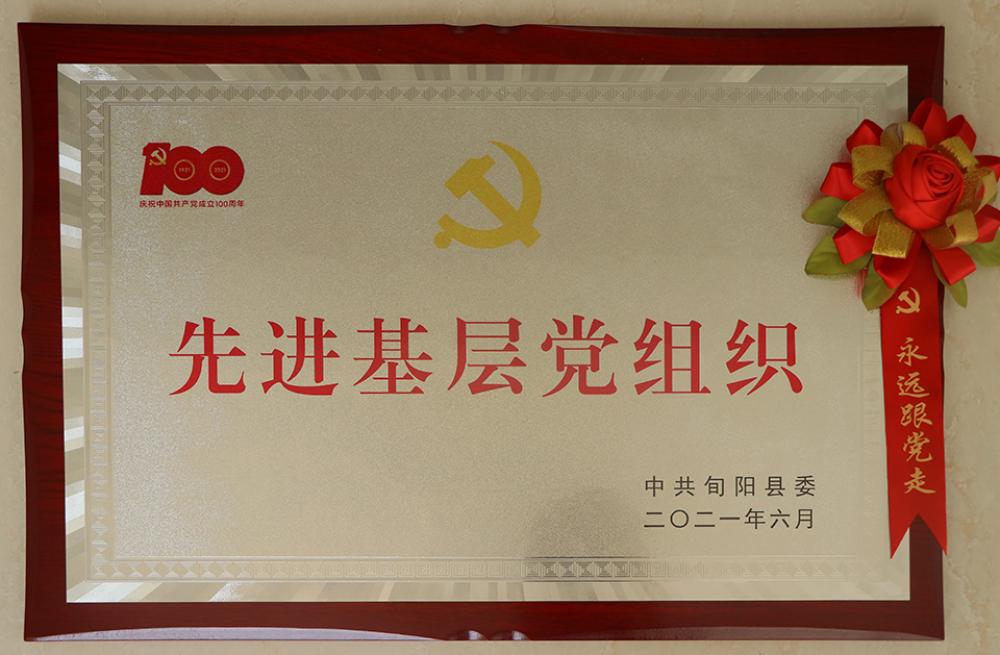 旬阳职教在旬阳县“两优一先”表彰大会上荣获“先进基层党组织”荣誉称号