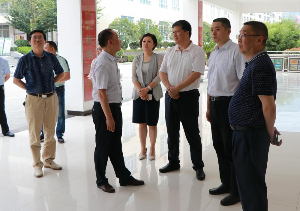 省教育厅厅长王建利深入我校调研指导工作